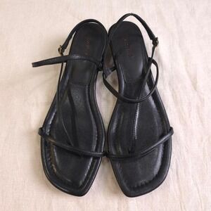 Madewell The Maycie Asymmetric T-Strap Sandal - Size 8.5